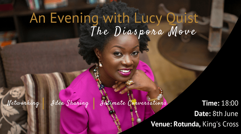 EVENT: An Evening with Lucy Quist (The Diaspora Move)